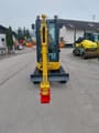 2019 Komatsu PC16 mini excavator, front view
