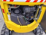 2019 Komatsu PC16 mini excavator engine compartment view