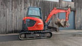 2021 Kubota U50-5 mini excavator side view