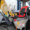 2023 Komatsu PC120-8 crawler excavator interior view