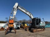 2014 Kobelco SK200H-9 crawler excavator side view
