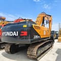 2019 Hyundai 220-9s crawler excavator, rear three-quarter view