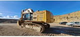 2013 Caterpillar 374FL crawler excavator, rear three-quarter view