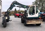 2015 Gallmac TG12 wheel excavator, side profile view