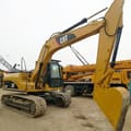 2016 Caterpillar 312D crawler excavator, side profile view