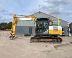 2021 Kobelco SK130LC-11 crawler excavator, side view