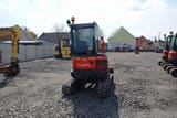 2017 Kubota U27-4 mini excavator, rear view