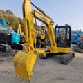 2024 Komatsu PC55 crawler excavator, front three-quarter view