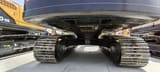 2022 Hyundai 215 crawler excavator undercarriage view