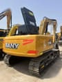 2022 Sany SY135C crawler excavator, rear three-quarter view