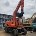 2019 Doosan DH150W-7 wheel excavator, side view
