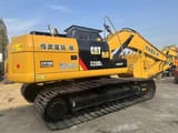 2020 Caterpillar 320DL гусеничный экскаватор, вид сзади под углом