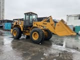 2020 Caterpillar 966H wheel loader, side profile view