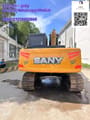 2024 Sany SY135 crawler excavator rear view