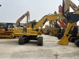 2023 Komatsu PC200-7 crawler excavator, side view