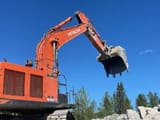 2018 Hitachi Zaxis 690LCR crawler excavator side view