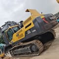 2025 Volvo EC480DL crawler excavator, rear three-quarter view