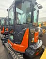 2025 Hitachi ZX38U-6 mini excavator, rear three-quarter view