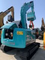 2024 Kobelco SK75 crawler excavator rear view