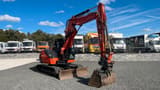2019 Kubota KX080-4A mini excavator, side view