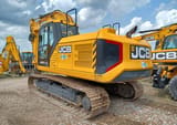 2023 JCB 220X SLC crawler excavator, rear three-quarter view