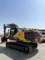2025 Volvo EC210 crawler excavator, rear three-quarter view