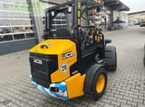 2023 JCB 403 E AGRI mini excavator, rear three-quarter view