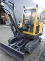 2002 Volvo EC35 mini excavator, front three-quarter view