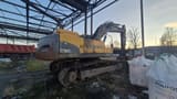 2007 Volvo EC360CL crawler excavator, rear three-quarter view