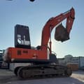 2018 Hitachi Zaxis 350-5G crawler excavator, side view