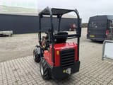 2025 Schäffer 1622 mini excavator, rear three-quarter view