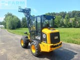2024 JCB 403 AGRI mini excavator, rear three-quarter view