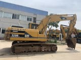 2015 Caterpillar 320BL crawler excavator, side profile view