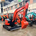 2019 Kubota KX155-5 mini excavator, front three-quarter view