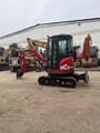 2020 Yanmar ViC35 mini excavator, side view