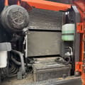 2023 Hitachi ZX120 crawler excavator engine compartment view