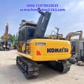 2024 Komatsu PC130 crawler excavator rear view