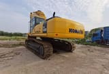 2017 Komatsu PC400-7 crawler excavator, rear three-quarter view
