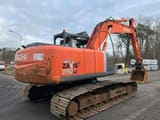 2008 Hitachi ZAXIS 250LC crawler excavator, rear three-quarter view