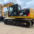 2018 Caterpillar 315D2 crawler excavator, side profile view