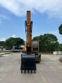 2019 Hyundai R210W-9 wheel excavator, front view