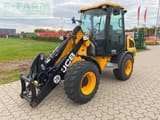 2021 JCB 406 AGRI wheel loader, front three-quarter view