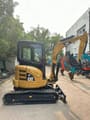 2020 Caterpillar 303CR mini excavator, side profile view