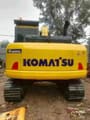 2022 Komatsu PC130-7 crawler excavator, rear view
