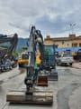 2021 Volvo EC60E mini excavator, front view