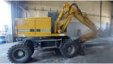 1995 Furukawa W 725 LS wheel excavator, side profile view