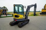 Eurotrac HE26-SR mini excavator, three-quarter front view