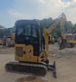 2020 Caterpillar 302CR mini excavator, side profile view
