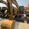 2016 Caterpillar 306D crawler excavator, front view