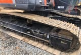 Hitachi ZX200-3 crawler excavator undercarriage detail